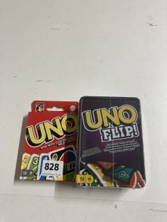 2 X CARD GAMES TO INC UNO THE CARD GAME