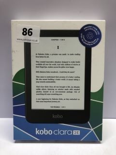 KOBO CLARA 2E 6" E-READER - RRP.£199 (SEALED)