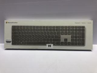 MICROSOFT SURFACE KEYBOARD MODEL:1742 - RRP.£89