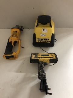 2 X ITEMS INC DEWALT ANGLE GRINDER (VAT ONLY PAYABLE ON BUYERS PREMIUM) (MPSZ08961845) (MPSS03018066)