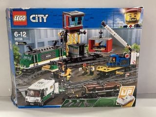 LEGO CITY 60198 CARGO TRAIN TOY RC ELECTRIC BATTERY POWERED SET RRP: £169.99