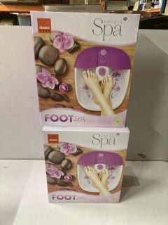 2 X FOOT SPA