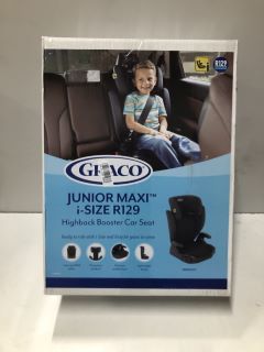 GRACO JUNIOR MAXI I-SIZE R19 HIGHBACK BOOSTER CAR SEAT