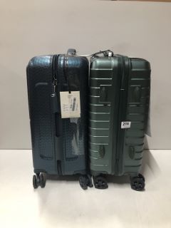 2 X TRAVELLING SUITCASE