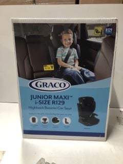 GRACO JUNIOR MAXI I-SIZE R19 HIGHBACK BOOSTER CAR SEAT