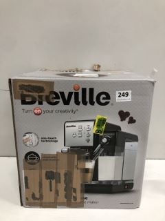 BREVILLE ONE-TOUCH COFFEEHOUSE ESPRESSO, CAPPUCCINO AND LATTE MAKER