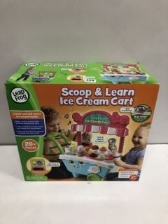 LEAP FROG SCOOP & LEARN ICE CREAM CART