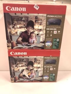 2 X CANON PIXMA MG2551S PRINTER