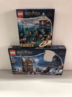 LEGO HARRY POTTER THE SHRIEKING SHACK & WHOMPING WILLOW RRP: £79.99 & LEGO HARRY POTTER TRIWIZARD TOURNAMENT THE BLACK LAKE RRP: £39.99