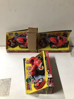 3 X RC TURBO TRICKY RICKY