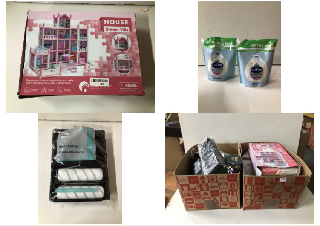 2 X BOX OF ITEMS INC HOUSE DREAM VILLA