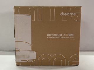 DREAME DREAMEBOT D10 PLUS AUTO EMPTY ROBOT VACUUM AND MOP RRP: £279.00