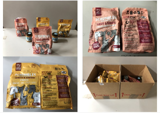 2 X BOXES OF ITEMS INC SCRUMBLES COMPLETE DRY FOOD FOR CATS ADULTS AND SENIORS (BBE NOV 2024)