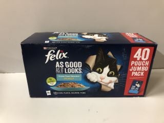 3 X PET FOOD ITEMS INC MEOWING HEADS SURF AND TURF (BB 03/07/2026)