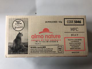 4 X ALMO NATURE HFC JELLY ADULT CAT (BB 02/12/24)