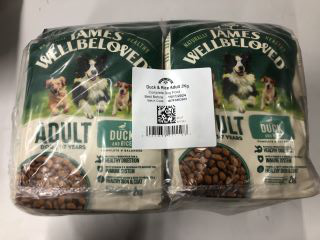 QTY OF JAMES WELLBELOVED ADULT DOG FOOD (BB 15/11/2024)