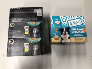 2 X ITEMS INC BURNS FREE RANGE CHICKEN  FOR DOGS (BB 19/03/26)