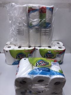 QTY OF PLENTY TOILET TISSUES