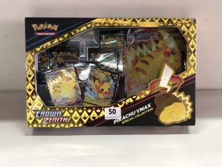 POKÉMON CROWN ZENITH PIKACHU VMAX SPECIAL COLLECTION RRP: £29.99