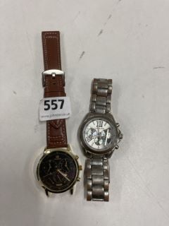 2 X WATCHES INC SHAARAMS (BA AP 129)