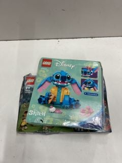 2 X LEGO ITEMS INC DISNEY STICH