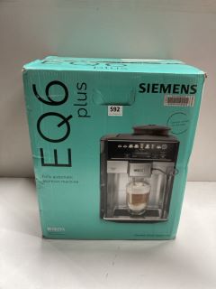 SIEMENS EQ6 FULLY AUTOMATIC ESPRESSO MACHINE