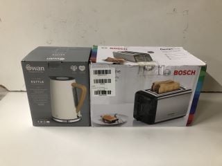 2 X KITCHEN ITEMS INC SWAN KETTLE