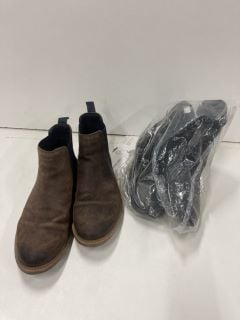 2 X MEN'S & WOMEN'S BOOTS UK SIZE: 10