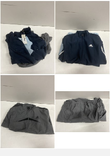 2 X ADIDAS JACKETS UK SIZES: M & XL