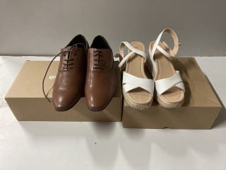 VERY WOMEN'S HEELS SIZE: UK 6 & EVERYDAY SMART SHOES SIZE: UK 8