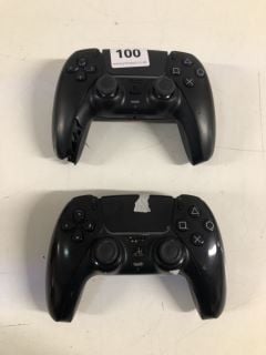 2 X SONY DUALSENSE PLAYSTATION 5 CONTROLLER