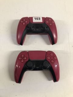 2 X SONY DUALSENSE PLAYSTATION 5 CONTROLLER