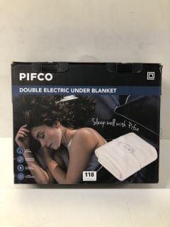 PIFCO DOUBLE ELECTRIC UNDER BLANKET