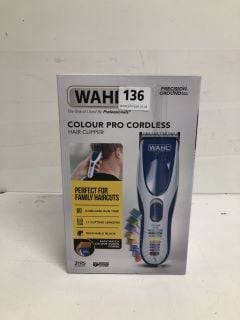 WAHL COLOUR PRO CORDLESS HAIR CLIPPER