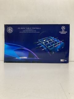 UEFA CHAMPIONS LEAGUE 20 INCH TABLE FOOTBALL SET