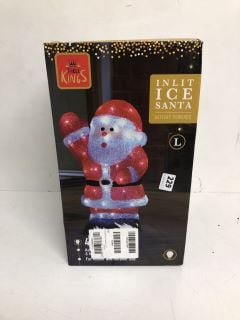 THREE KINGS INLIT ICE SANTA