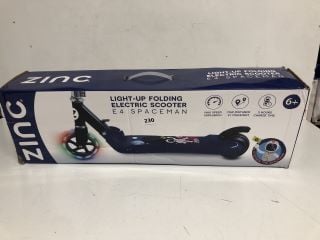 ZINC LIGHT-UP FOLDING ELECTRIC SCOOTER E4 SPACEMAN