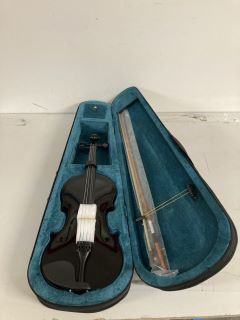 FORENZA SERIES 3/4 BLACK VIOLIN