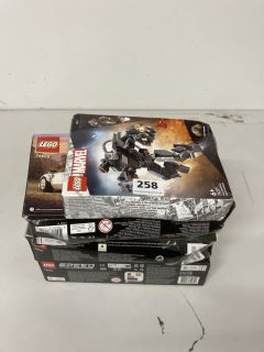 4 X ITEMS TO INCLUDE LEGO MARVEL WAR MACHINE MECH ARMOUR