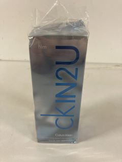 CALVIN KLEIN CK IN 2U EAU DE TOILETTE SPRAY - 150ML