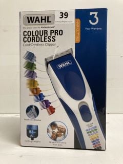 WAHL COLOUR PRO CORDLESS CLIPPER