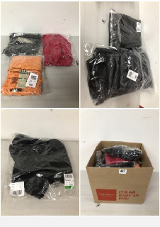 BOX OF PREMIUM CLOTHING IN VARIOUS SIZES & DESIGNS