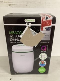 MEACO 12L LOW ENERGY DEHUMIDIFIER