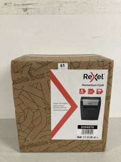 REXEL MOMENTUM X308 PAPER SHREDDER