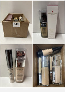 QTY OF BEAUTY/MAKEUP PRODUCTS IN VARIOUS BRANDS