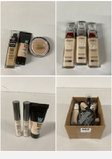 QTY OF BEAUTY/MAKEUP PRODUCTS IN VARIOUS BRANDS