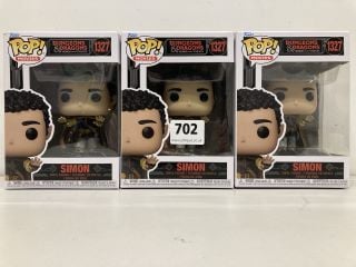 3 X POP! DUNGEONS AND DRAGONS SIMON FIGURES