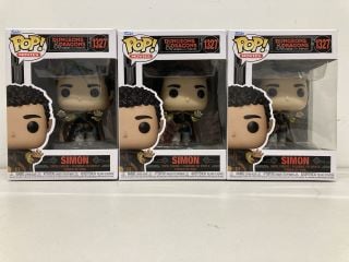 3 X POP! DUNGEONS AND DRAGONS SIMON FIGURES