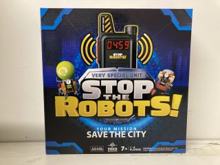 8 X STOP THE ROBOTS GAME