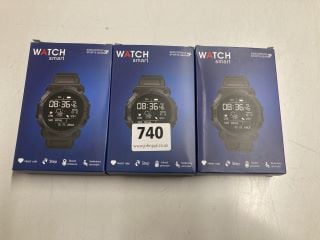 3 X SWEATPROOF SMART WATCH